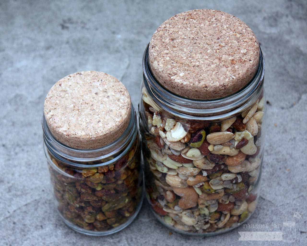 Cork Lid / Stopper for Mason Jars 4 Pack - Concordia Style Boutique