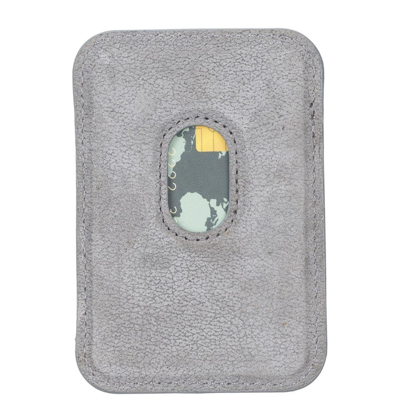 Cortland Full-Grain Leather Card Holder Wallet with Magnet - Concordia Style Boutique