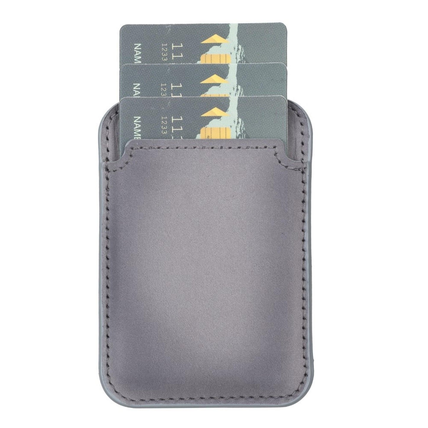 Cortland Full-Grain Leather Card Holder Wallet with Magnet - Concordia Style Boutique