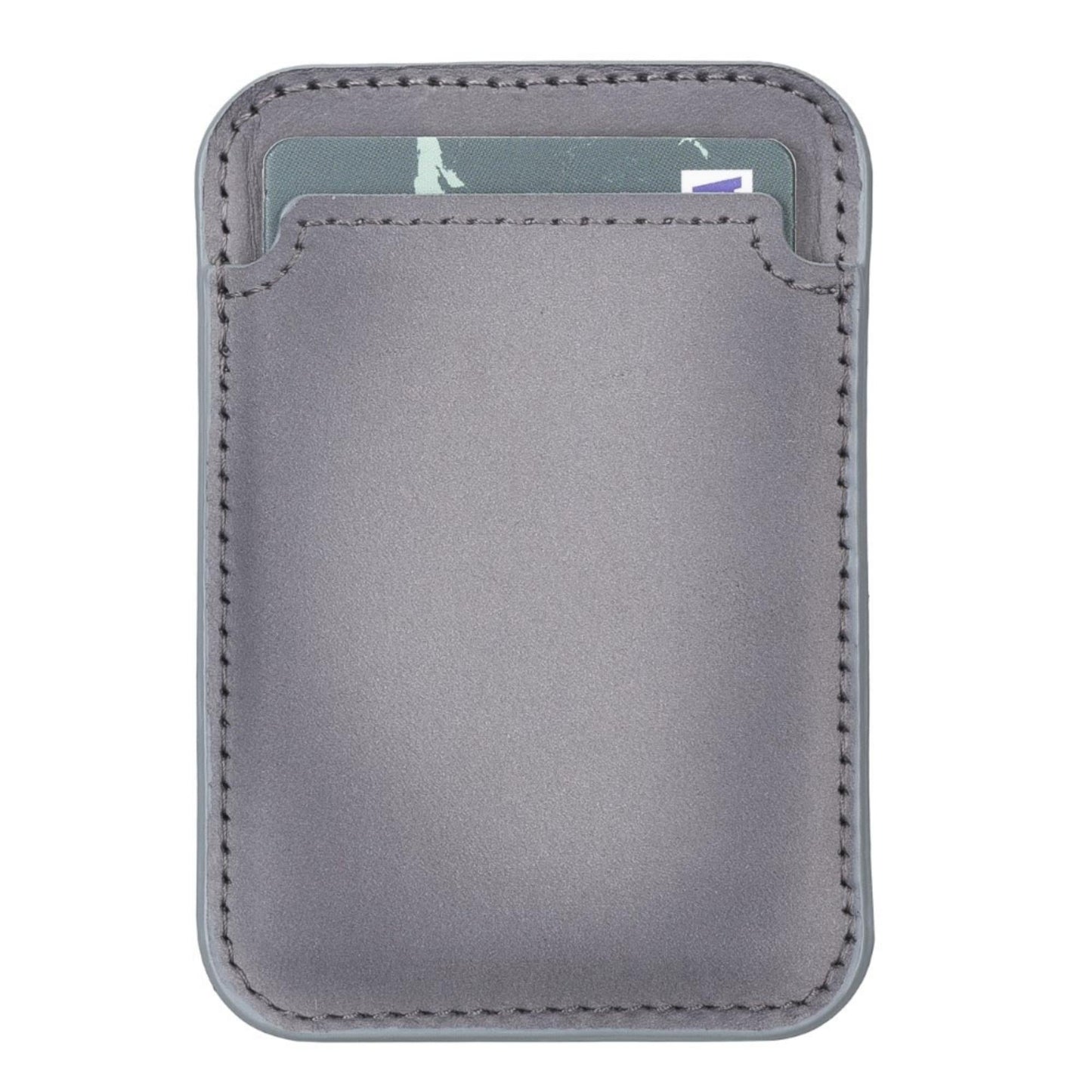 Cortland Full-Grain Leather Card Holder Wallet with Magnet - Concordia Style Boutique