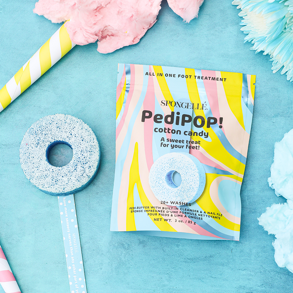 Cotton Candy | PediPOP! Pedi Buffer & Nail File - Concordia Style Boutique