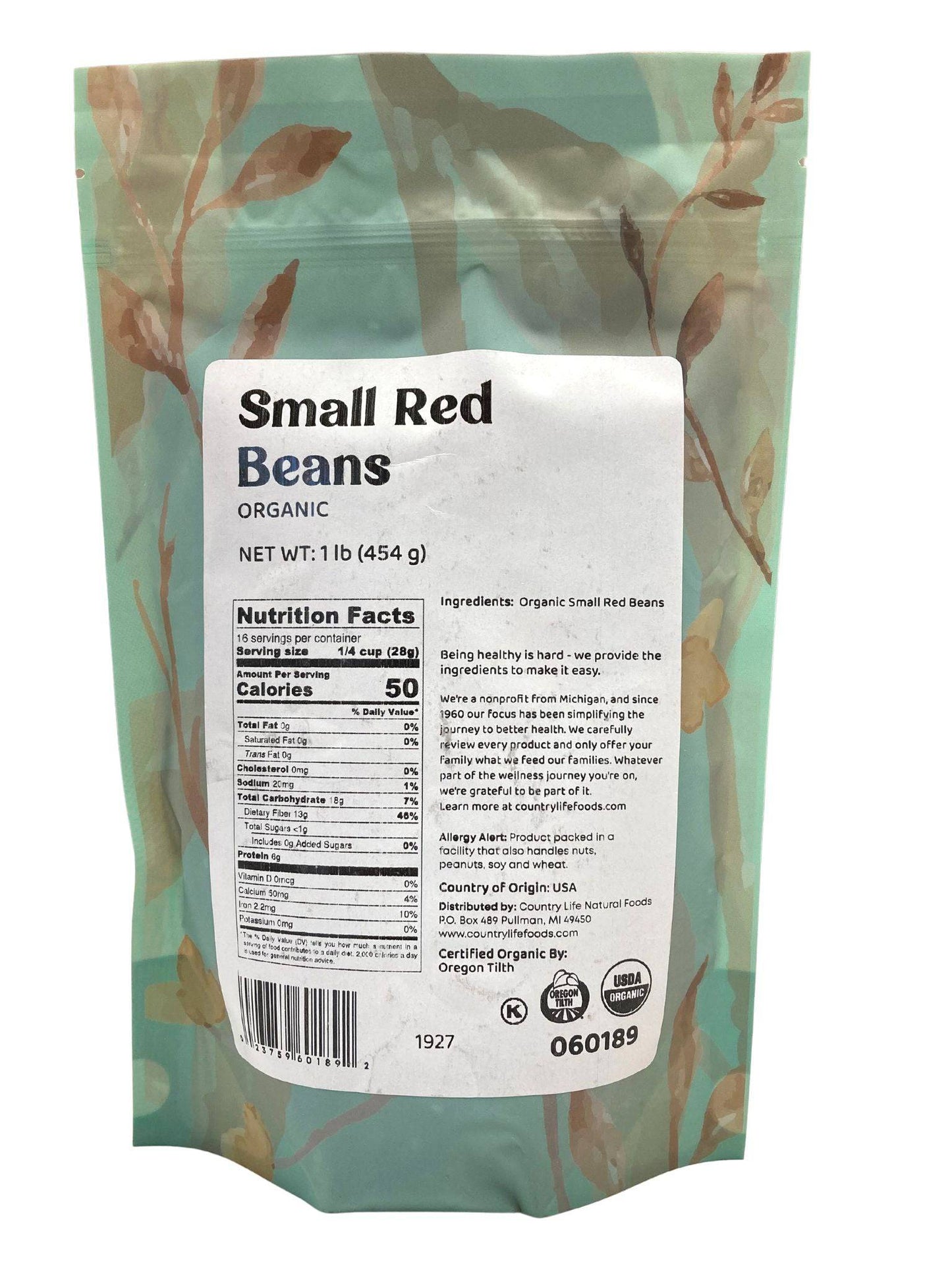 Red Beans, Organic, Small - Concordia Style Boutique