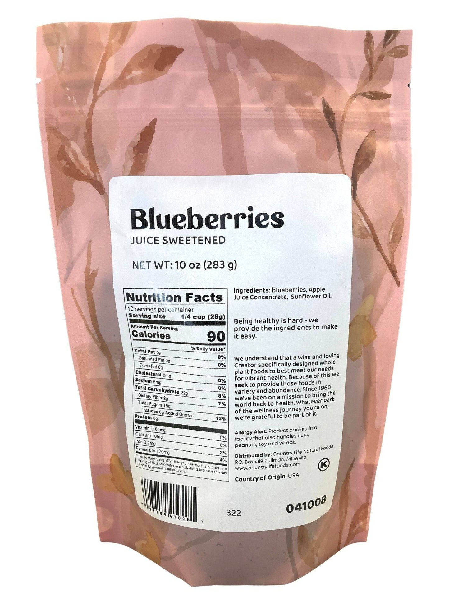 Blueberries, Juice Sweetened - Concordia Style Boutique