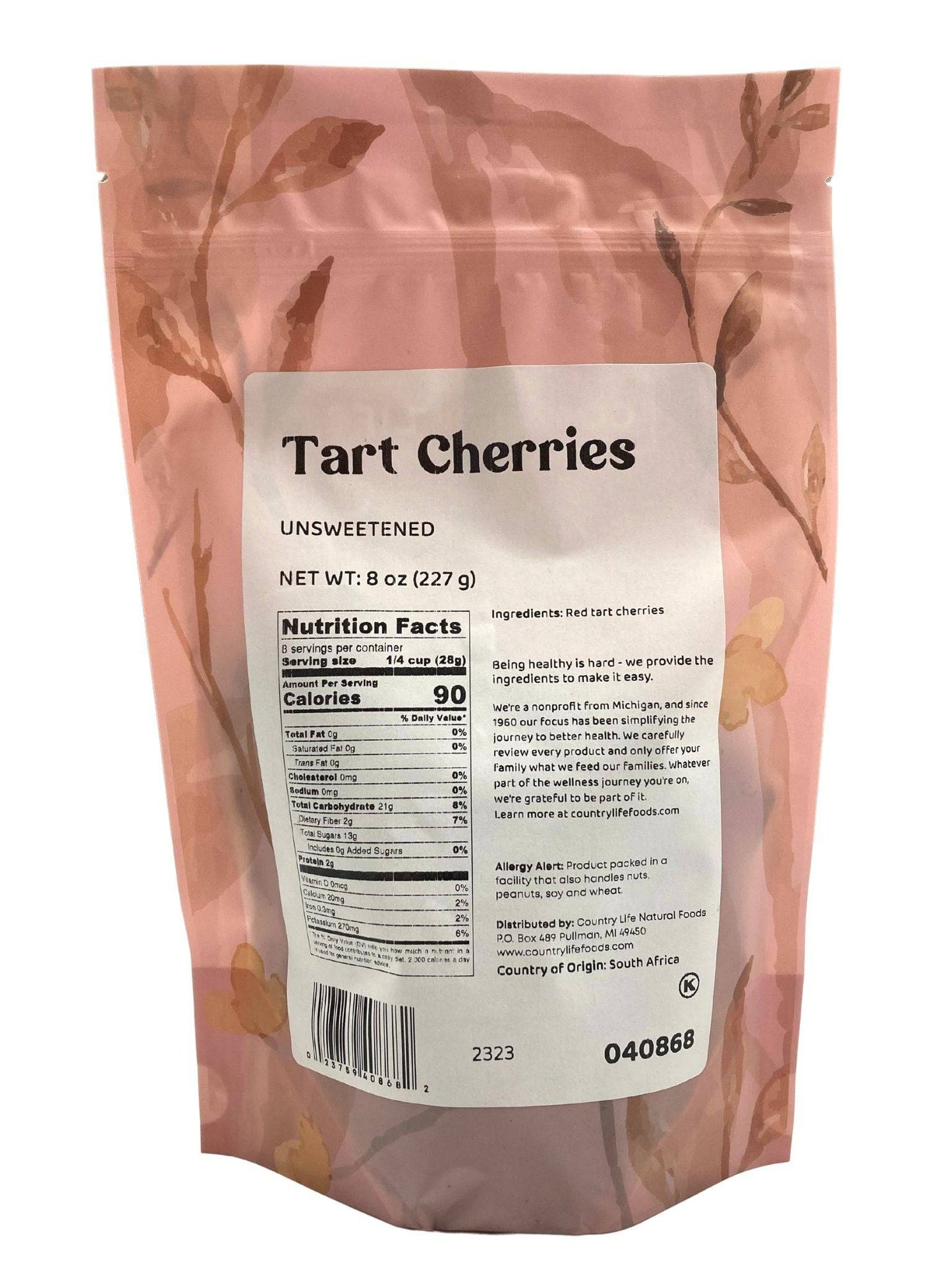 Cherries, Tart, Unsweetened - Concordia Style Boutique