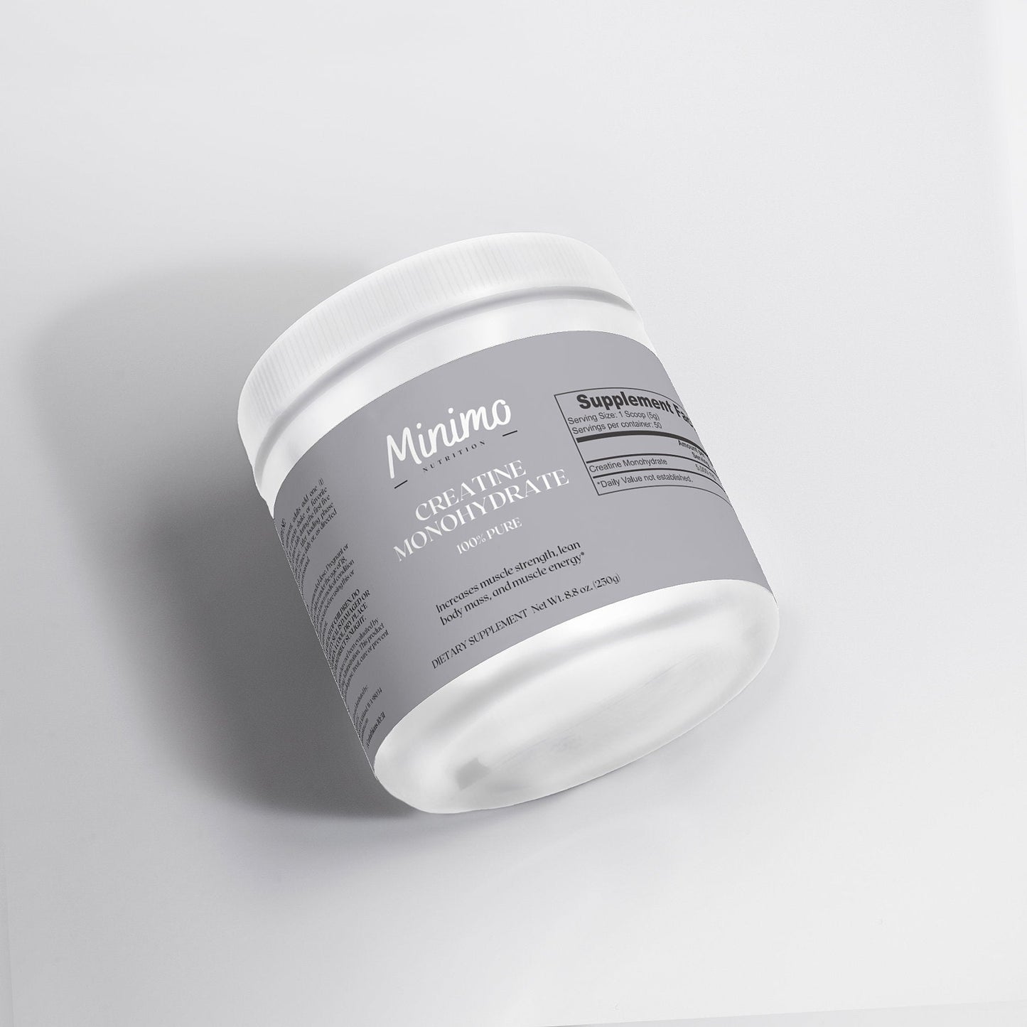 Creatine Monohydrate Powder, 8.8 oz - Concordia Style Boutique