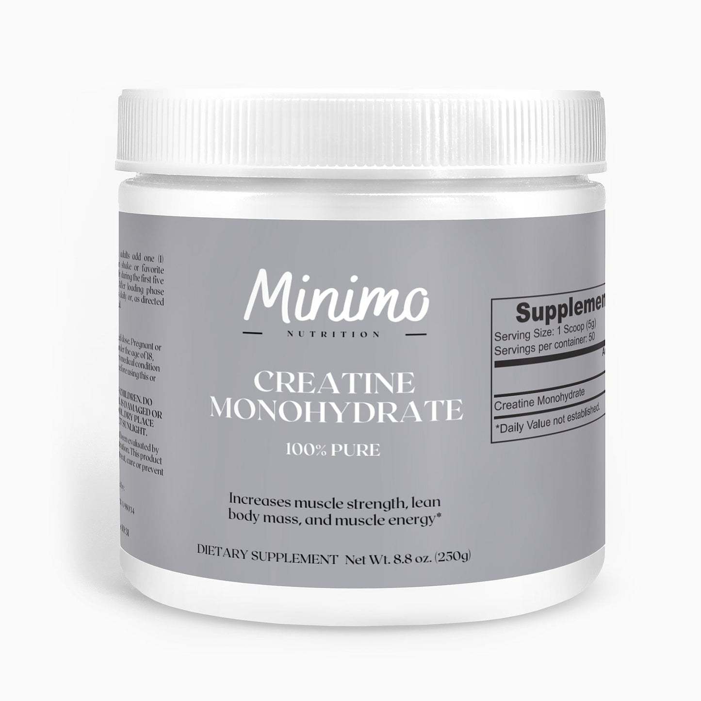 Creatine Monohydrate Powder, 8.8 oz - Concordia Style Boutique
