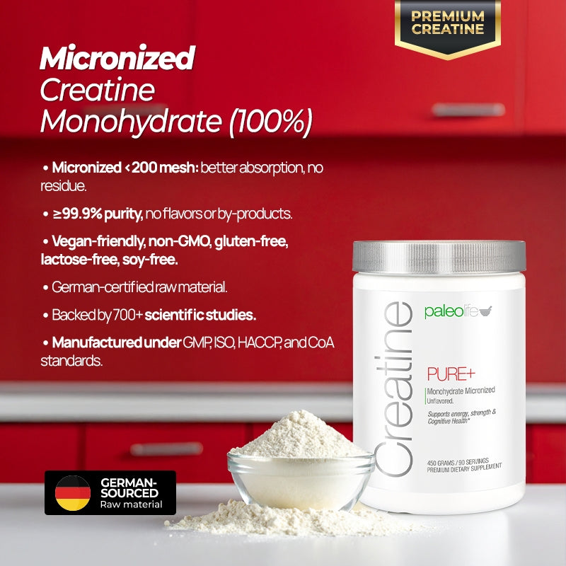 Creatine Pure+: Strength and energy (Limited Edition) - Concordia Style Boutique
