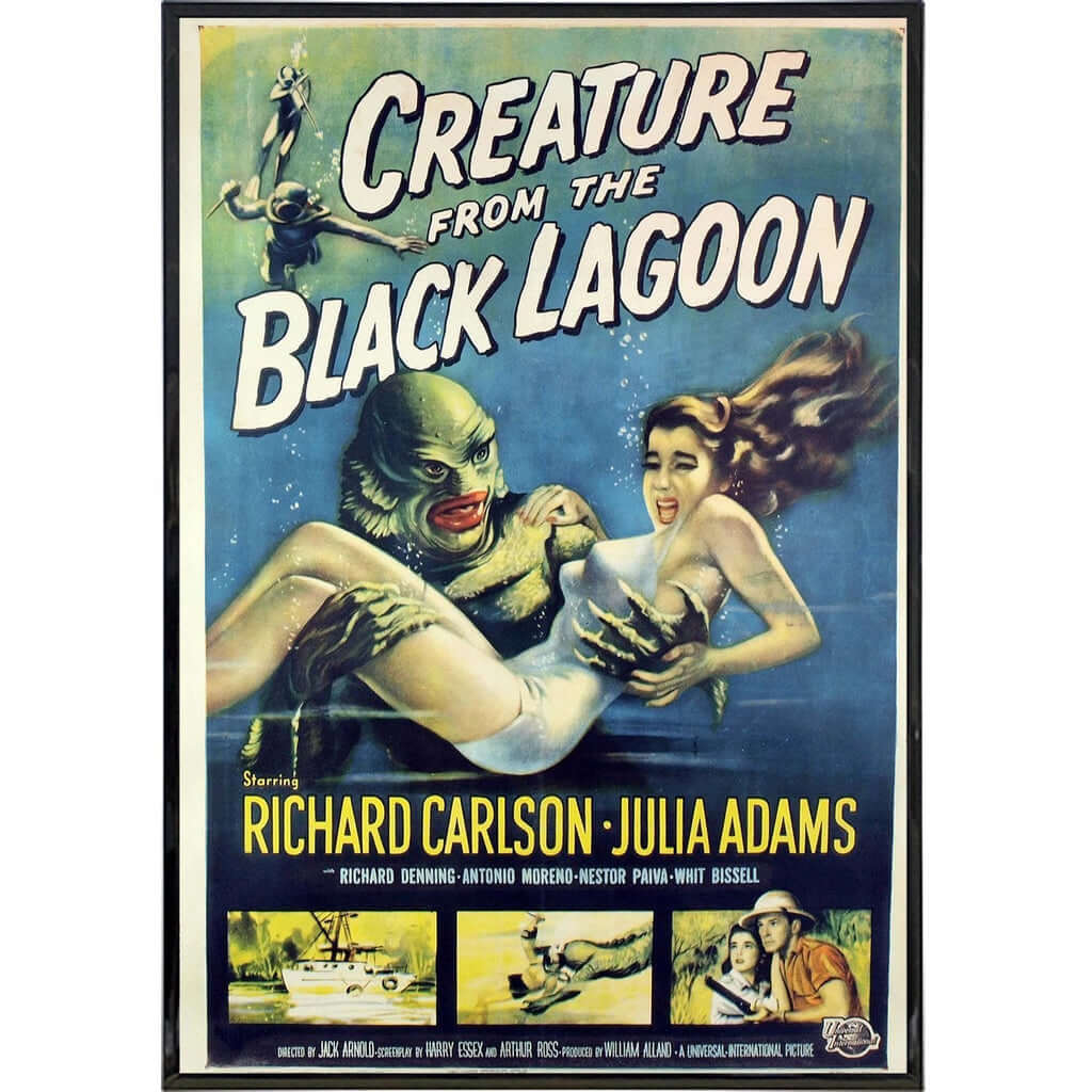 Creature from the Black Lagoon Film Poster Print - Concordia Style Boutique