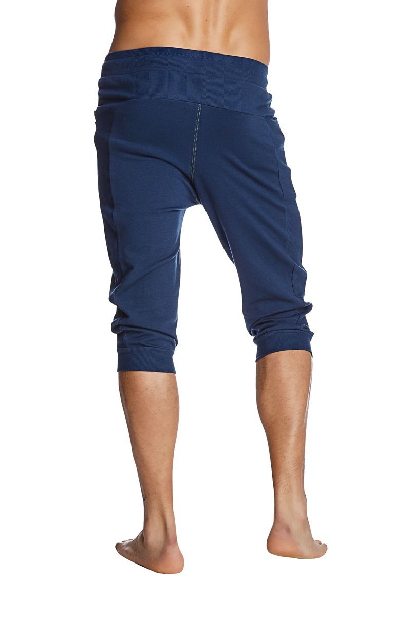 Cuffed Yoga Pants (Solid Royal Blue) - Concordia Style Boutique