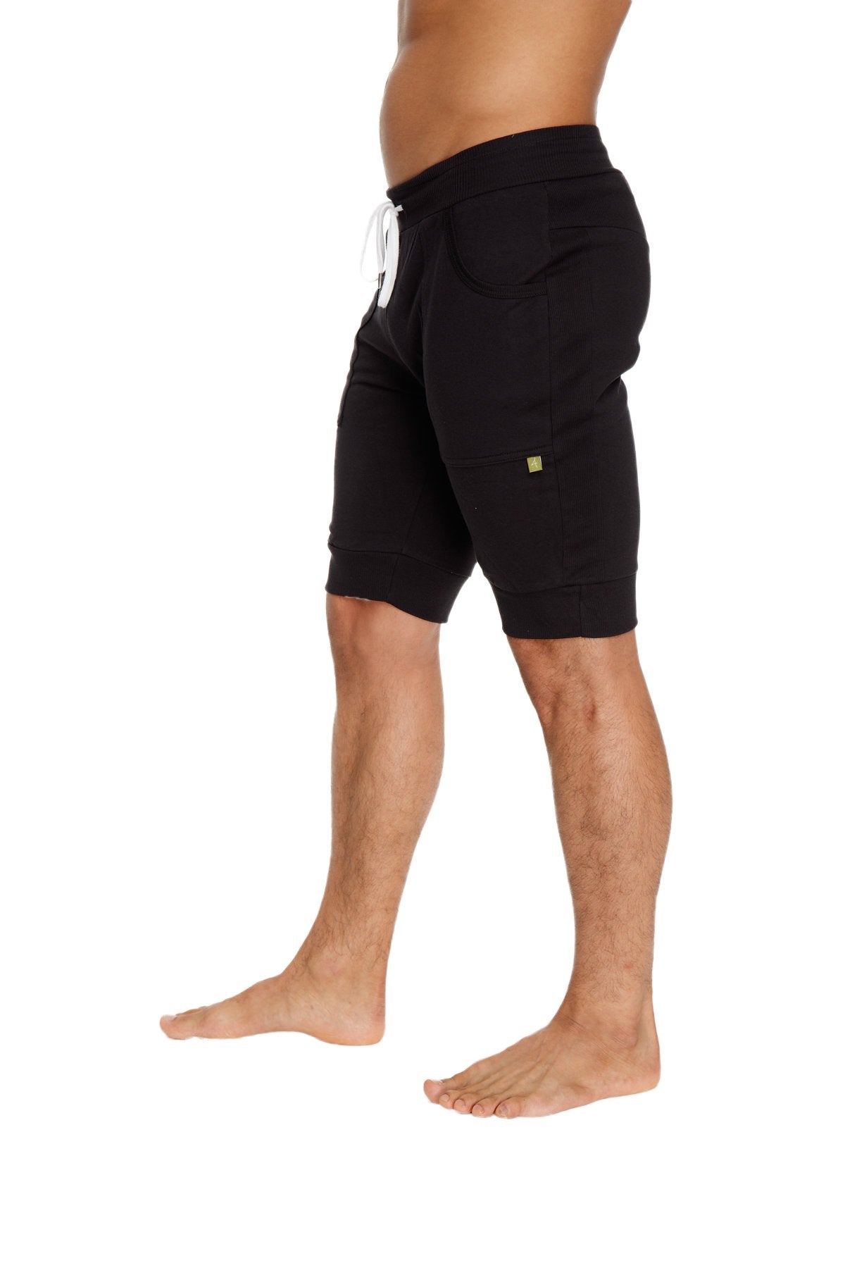 Cuffed Yoga Short (Black) - Concordia Style Boutique