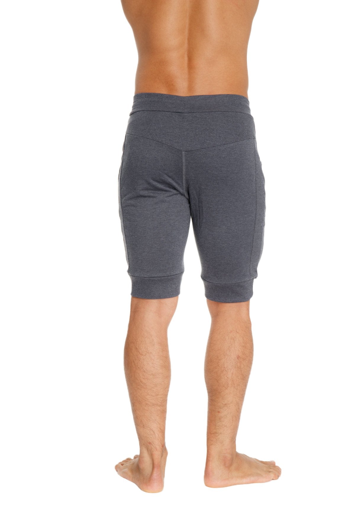Cuffed Yoga Short (Charcoal) - Concordia Style Boutique