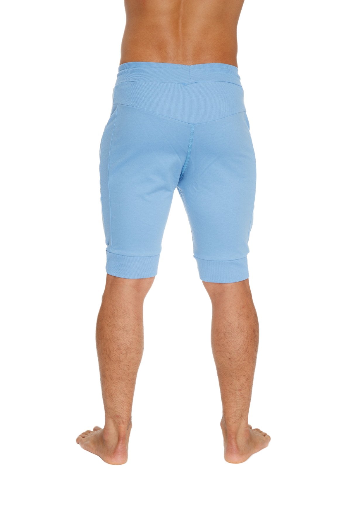 Cuffed Yoga Short (Ice Blue) - Concordia Style Boutique