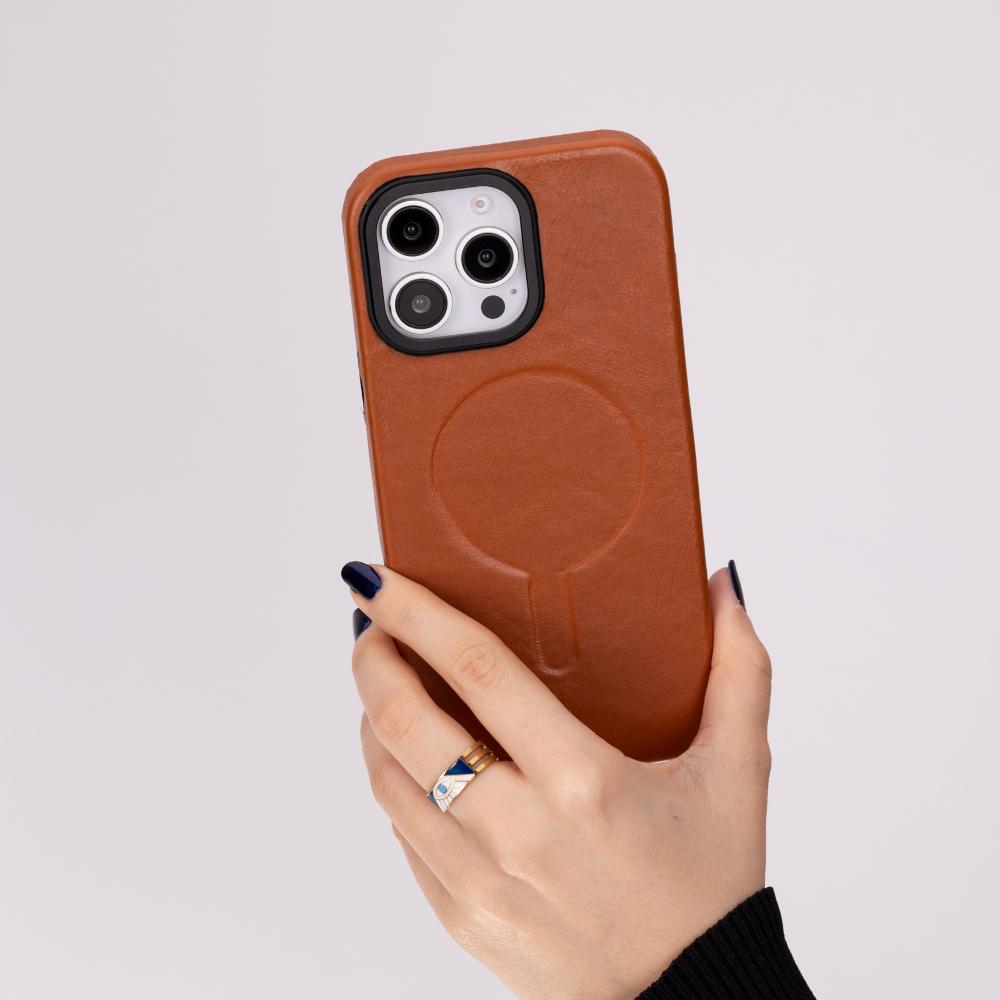 Cullman Leather iPhone 16 Pro Max Case - Concordia Style Boutique