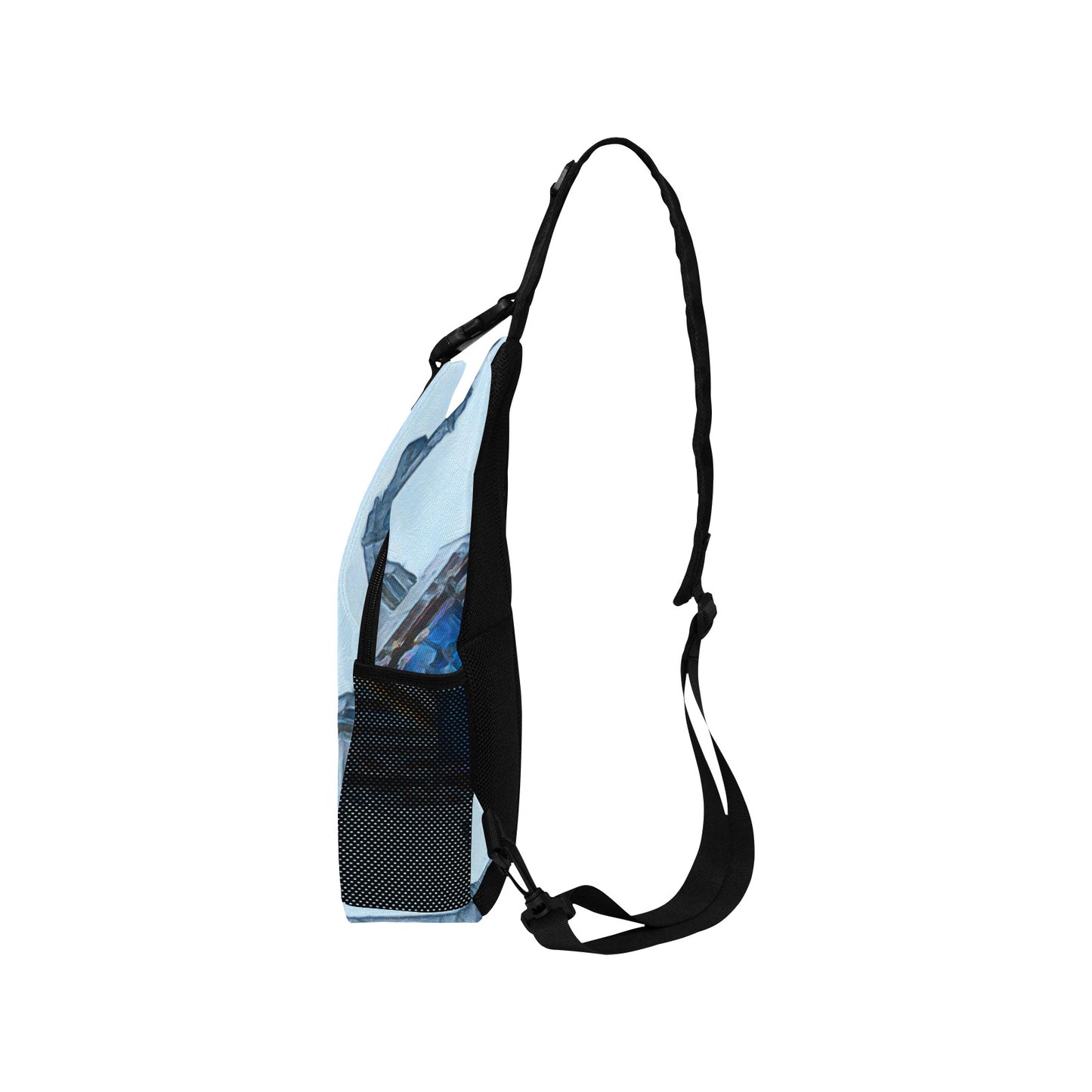 Men's Casual Chest Bag - "A Grand Place" - Premium Shoulder Bag from Concordia Style Boutique - Just $34.56! Shop now at Concordia Style Boutique