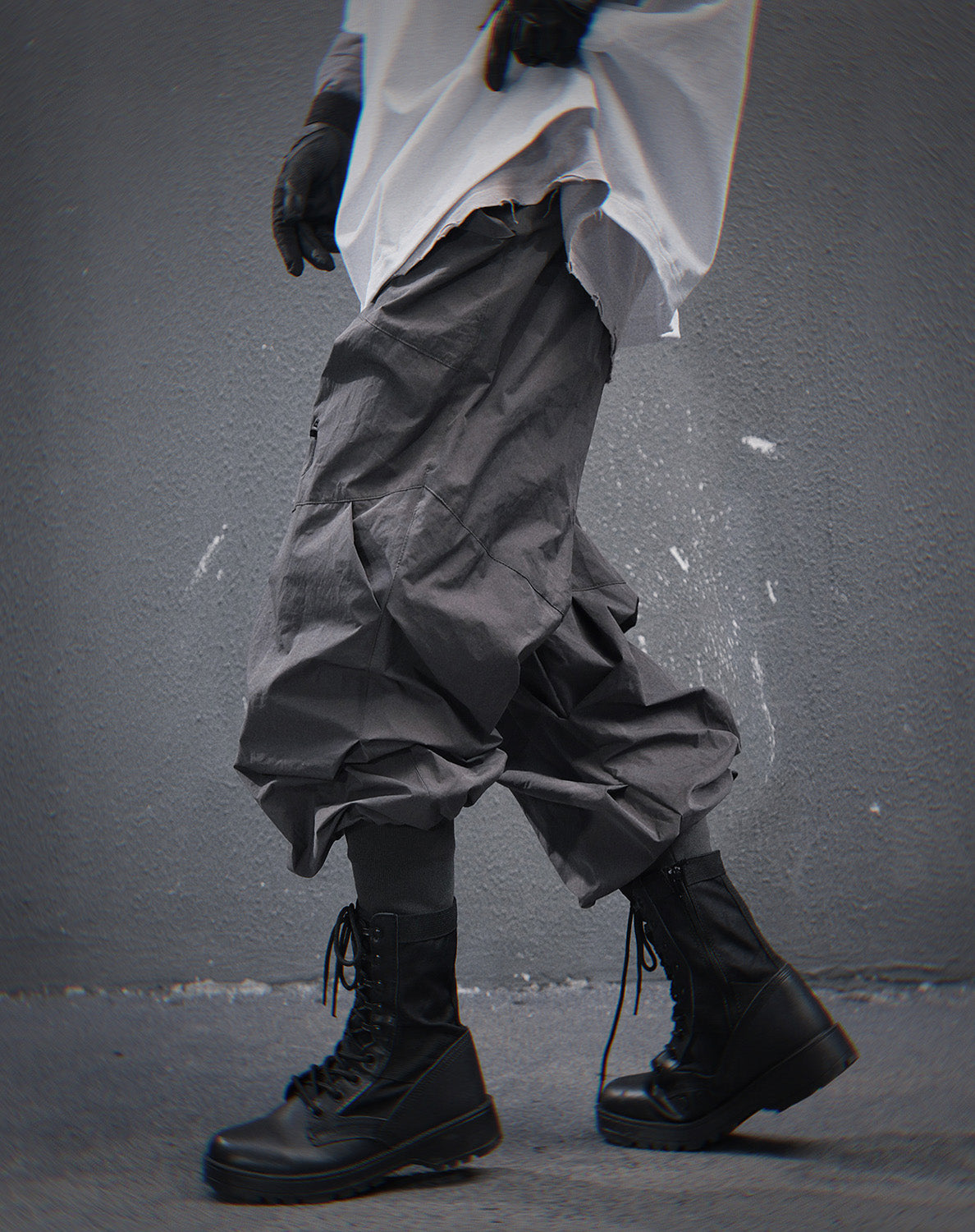 HiP81 Grey I-Tech Lightweight Pants