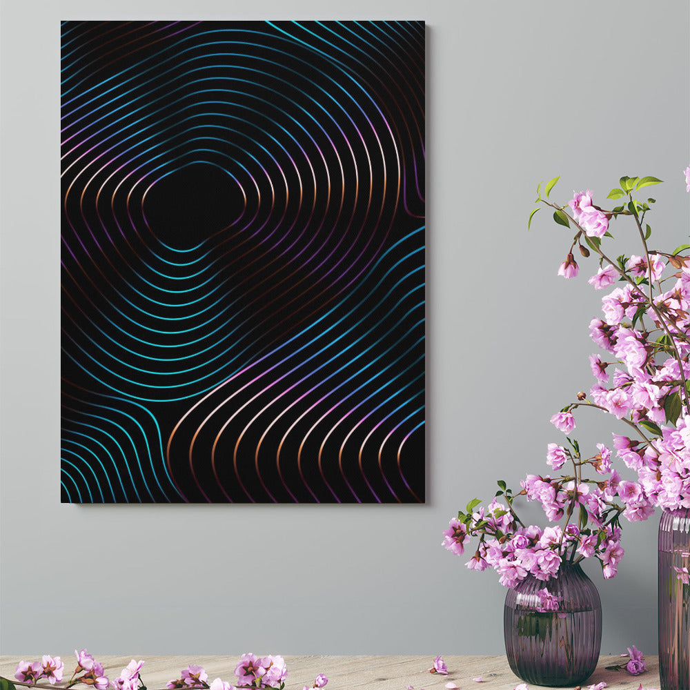 Canvas Print Multiple sizes Unframed & Framed (Vertical) - "The Records" - Premium Artwork from Concordia Style Boutique - Just $55.98! Shop now at Concordia Style Boutique