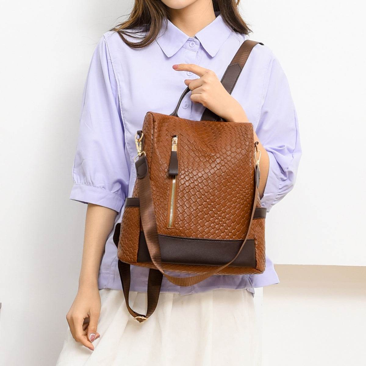 PU Leather Backpack Bag - Concordia Style Boutique