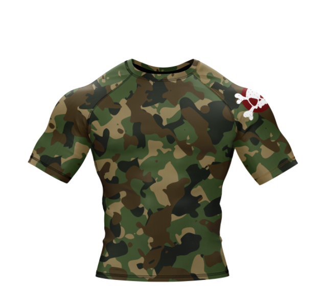 CAMO FULL RASH GUARD - XMARTIAL SLEEVE - Concordia Style Boutique
