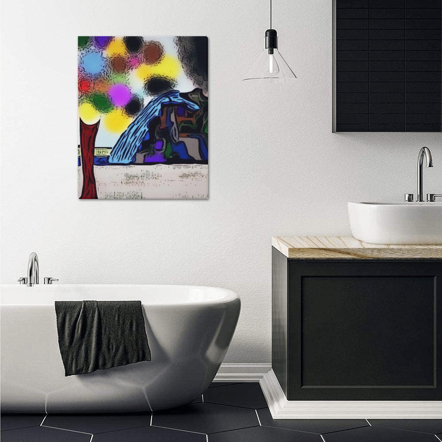 Frame Canvas Print 16"x20"(Made in USA) -"Holiday" - Premium Frame Canvas Print from Concordia Style Boutique - Just $48.82! Shop now at Concordia Style Boutique