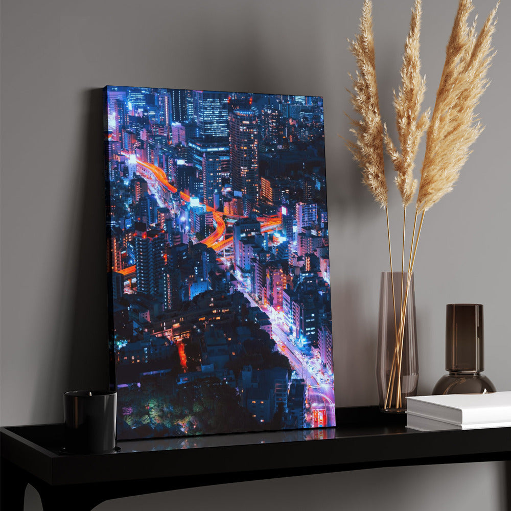 Canvas Print Multiple sizes Unframed & Framed (Vertical) -"The City" - Premium Artwork from Concordia Style Boutique - Just $55.98! Shop now at Concordia Style Boutique