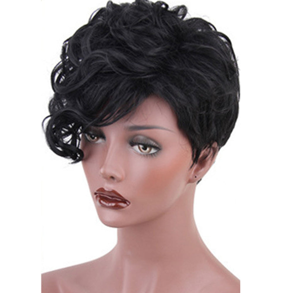 Women's Short Curly Synthetic High Temperature Wig - Concordia Style Boutique