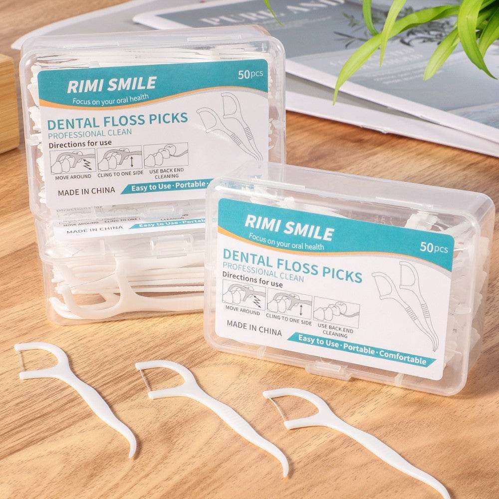 Dental Floss Picks - 50 pcs - Concordia Style Boutique