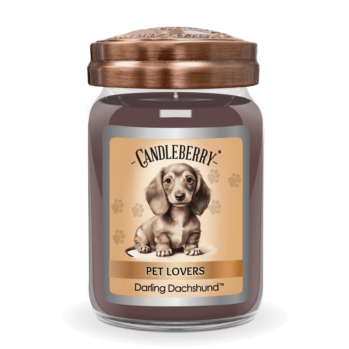 Darling Dachshund - Large Jar Candle (Collective) - Concordia Style Boutique