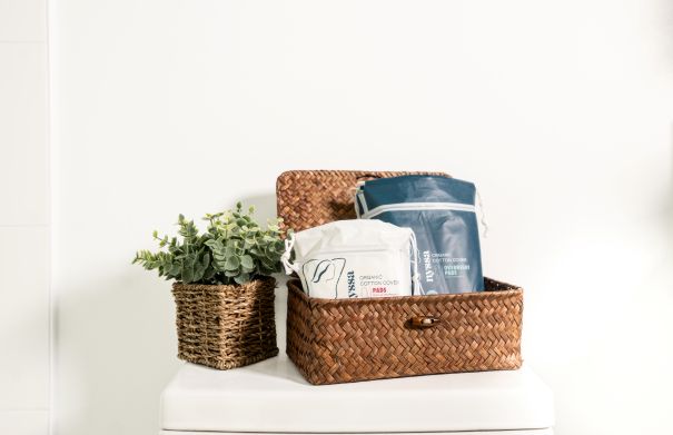 Organic Cotton Cover Regular Absorbency Pads