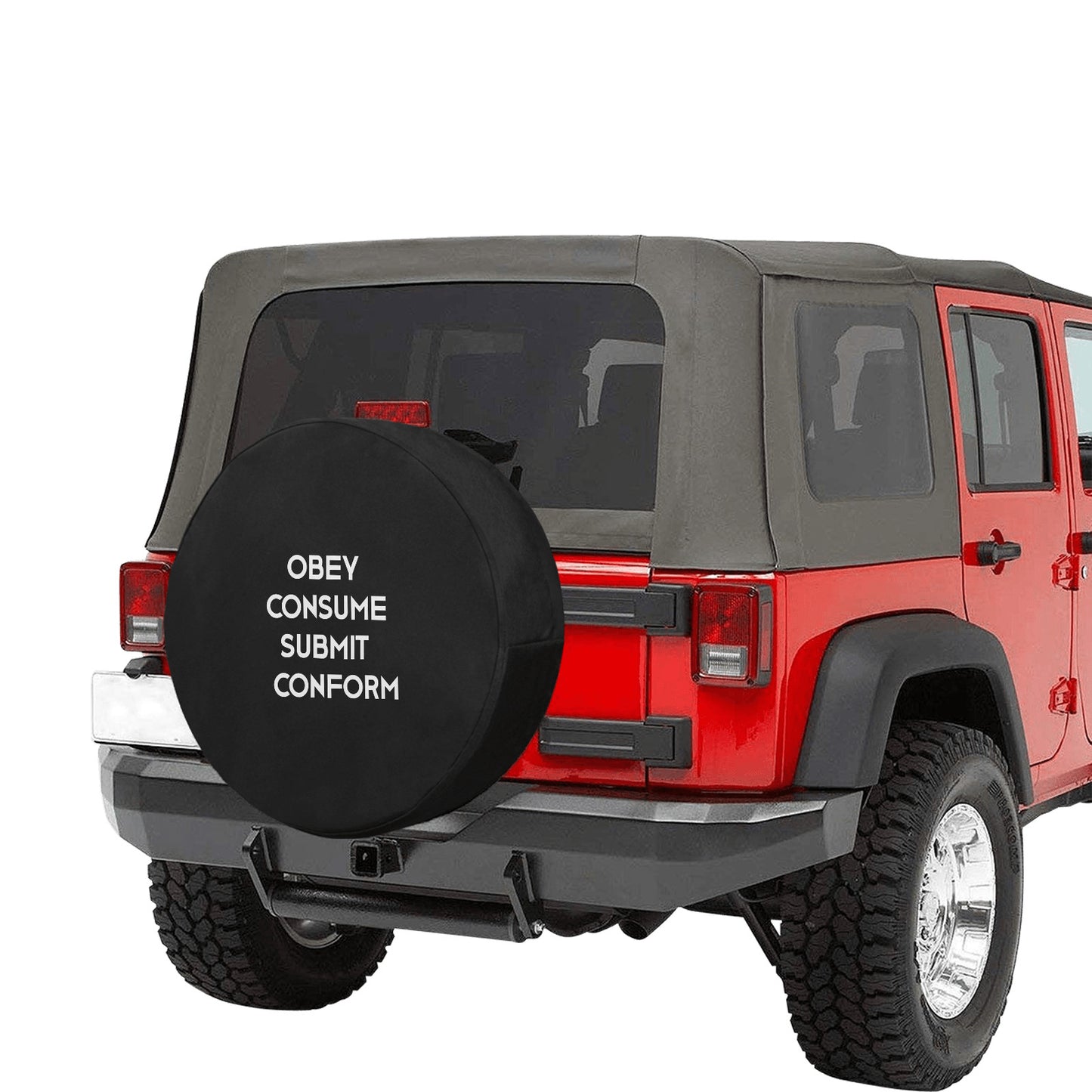 Spare Tire Cover (Small) (15") - Premium Spare Tire Cover from Concordia Style Boutique - Just $42.56! Shop now at Concordia Style Boutique