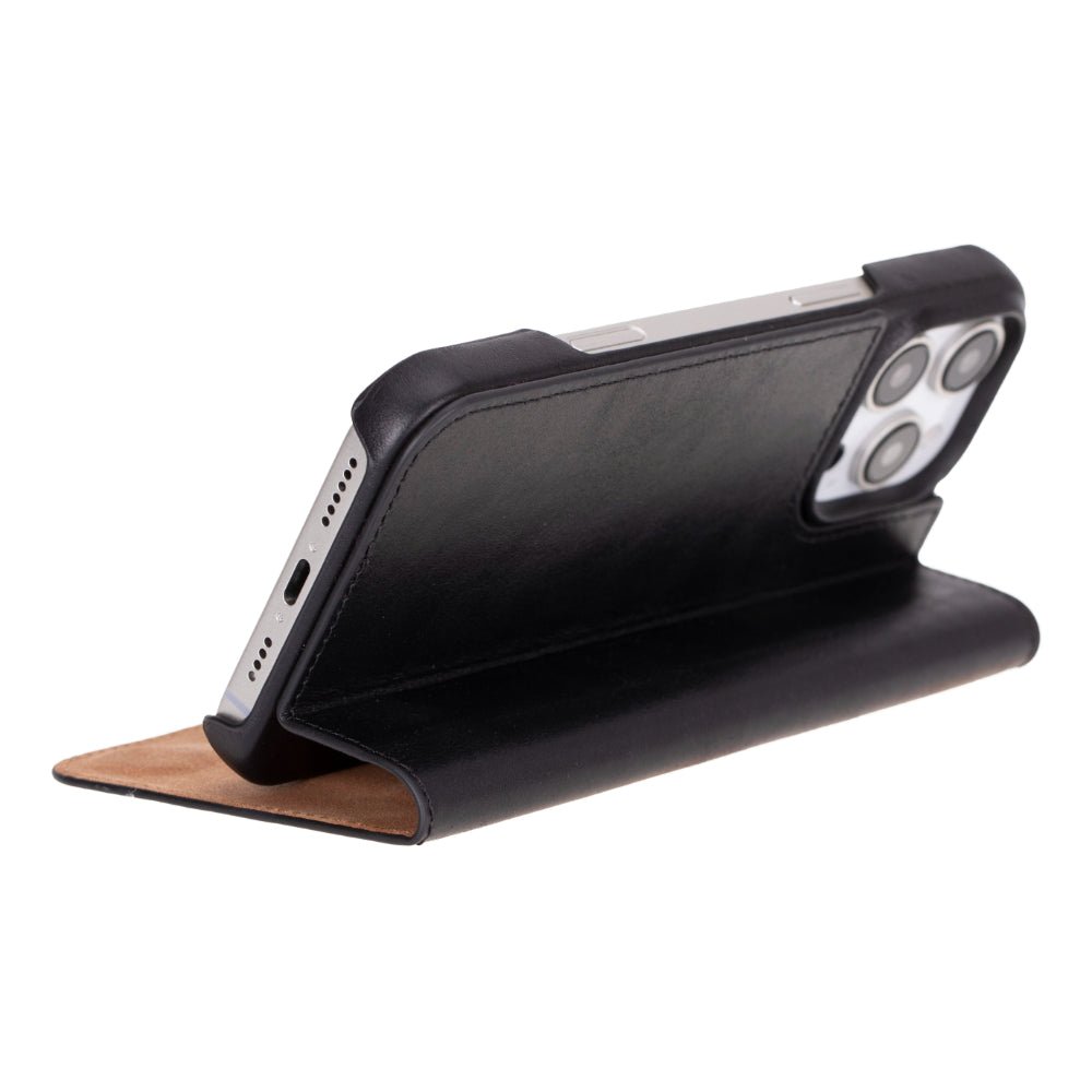 Decatur Leather iPhone 16 Pro Max Folio Case - Concordia Style Boutique