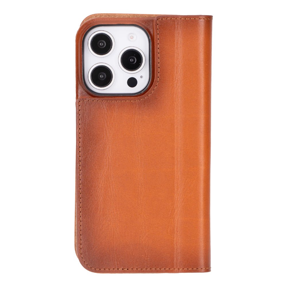Decatur Leather iPhone 16 Pro Max Folio Case - Concordia Style Boutique