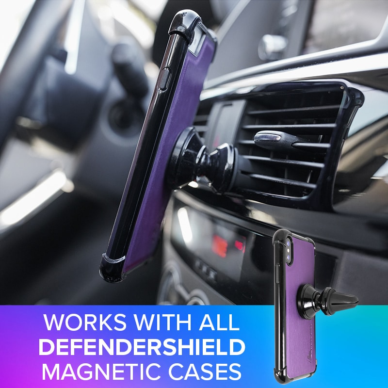 Magnetic Car Phone Holder – Air Vent Mount w/ 360° Rotation - Concordia Style Boutique