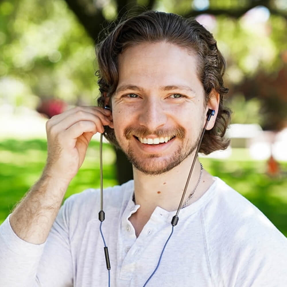 EMF Radiation-Free Earbuds Air Tube Stereo Headphones - Concordia Style Boutique
