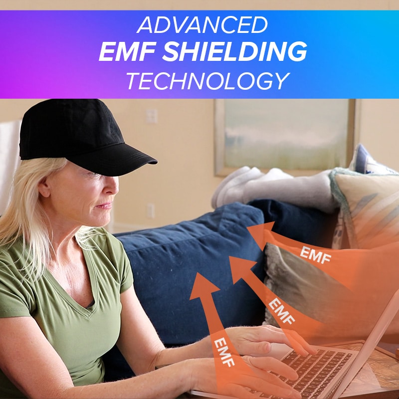 EMF Radiation Protection Baseball Cap - Concordia Style Boutique