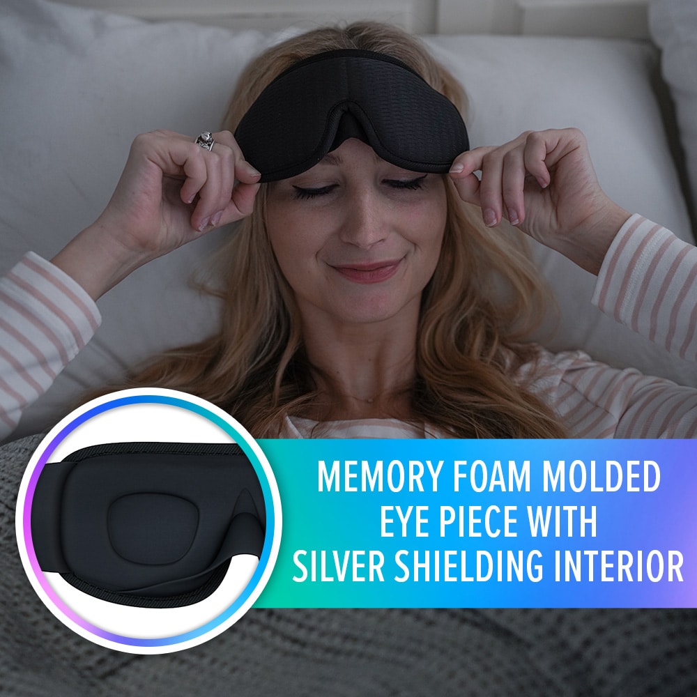 EMF Radiation Protection Sleep Mask - Concordia Style Boutique