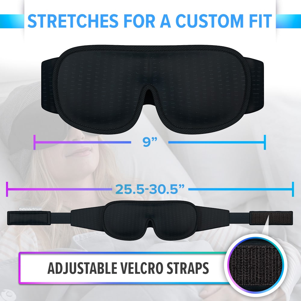 EMF Radiation Protection Sleep Mask - Concordia Style Boutique