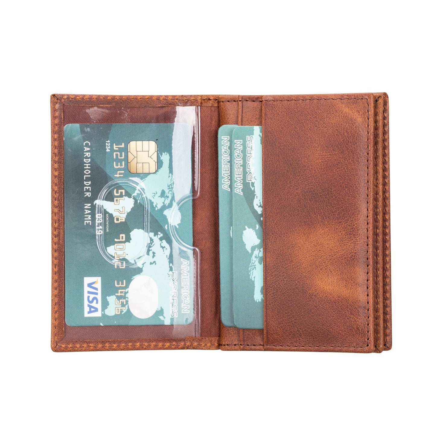 Denver Luxury Full-Grain Leather Cardholder for Men - Concordia Style Boutique