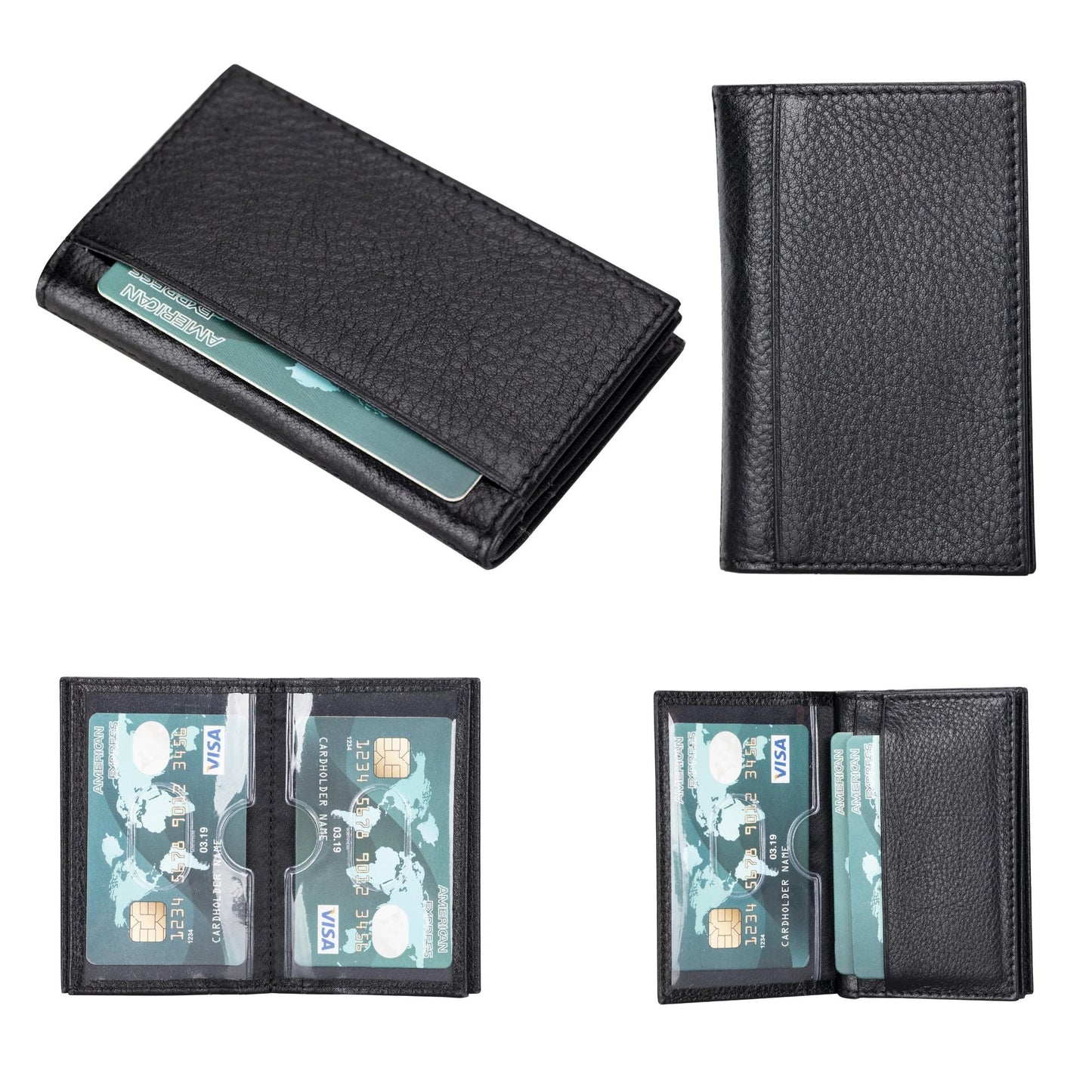 Denver Luxury Full-Grain Leather Cardholder for Men - Concordia Style Boutique