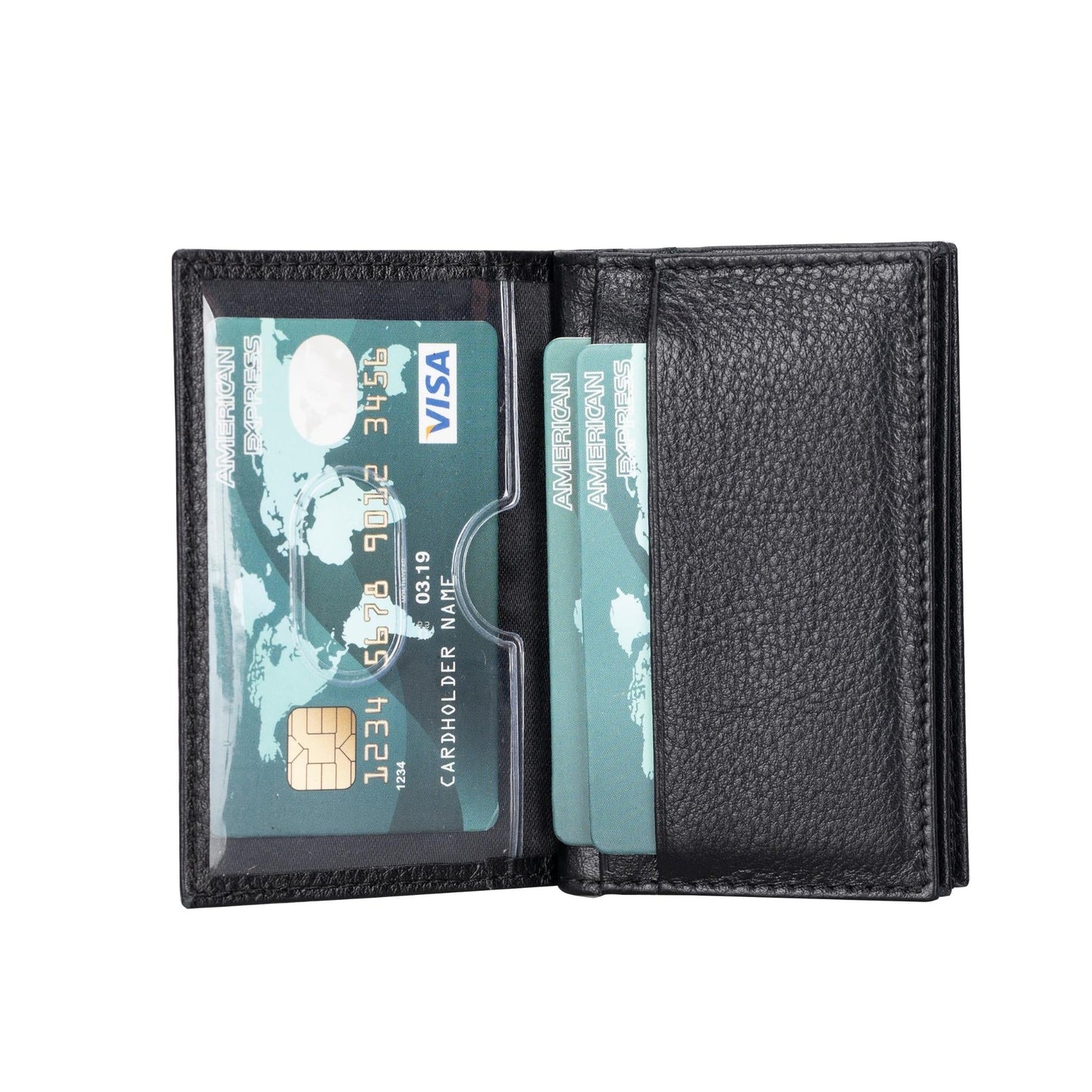 Denver Luxury Full-Grain Leather Cardholder for Men - Concordia Style Boutique