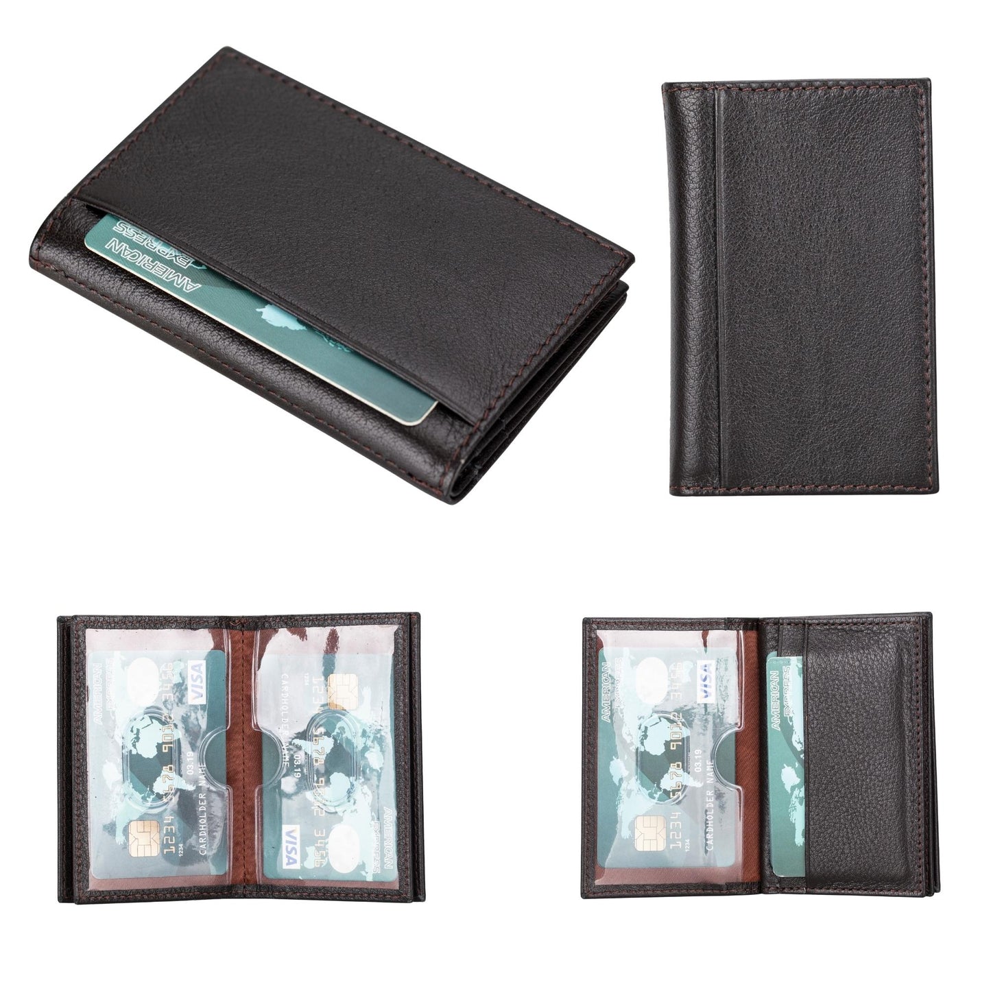 Denver Luxury Full-Grain Leather Cardholder for Men - Concordia Style Boutique