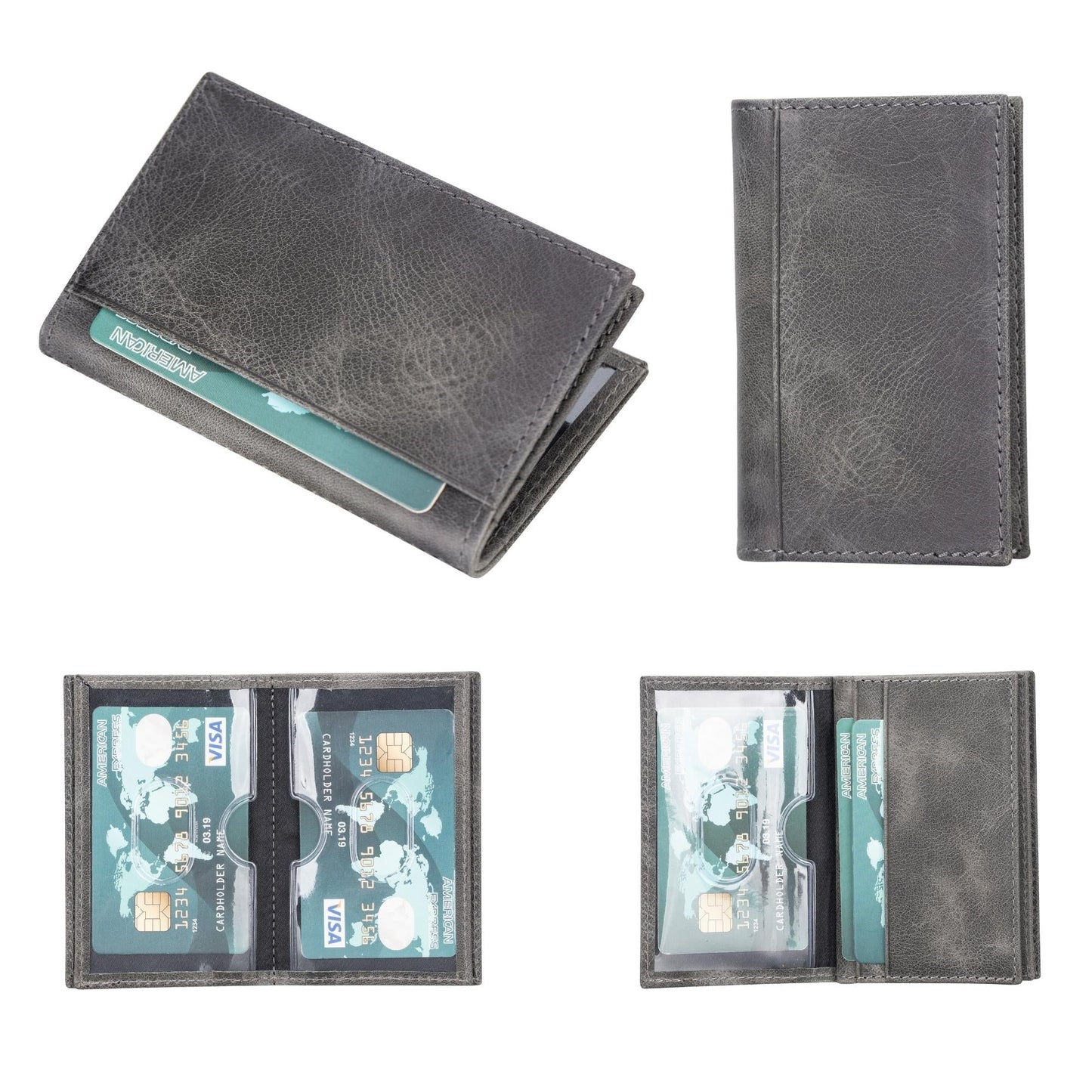 Denver Luxury Full-Grain Leather Cardholder for Men - Concordia Style Boutique