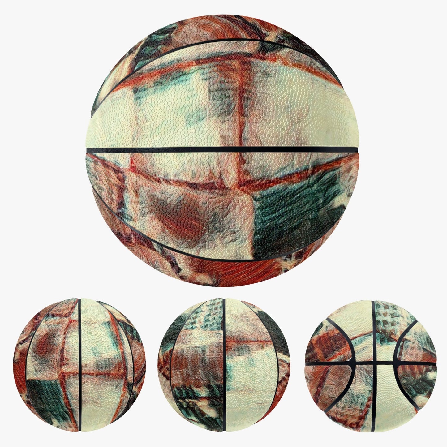 Basketball - Eight Panel Printed - Square Dance - Concordia Style Boutique