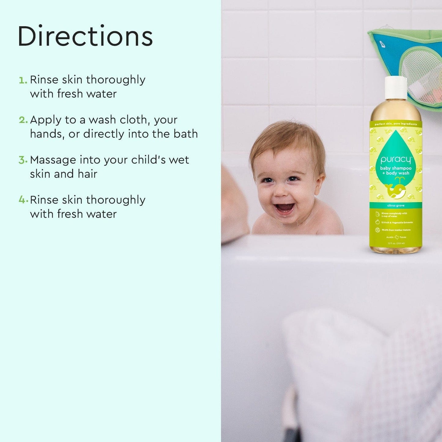 Baby Shampoo & Body Wash (Tear-Free) - Concordia Style Boutique