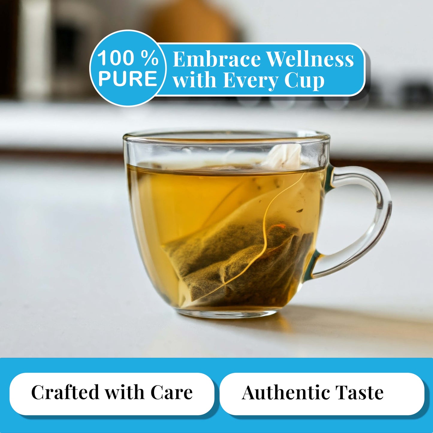 Akshit Eucalyptus Tea Bags - 75 Bags, Pure Eucalyptus Leaves,(te de eucalyptus) Caffeine-Free Herbal Tea, 5oz, Te De Eucalipto