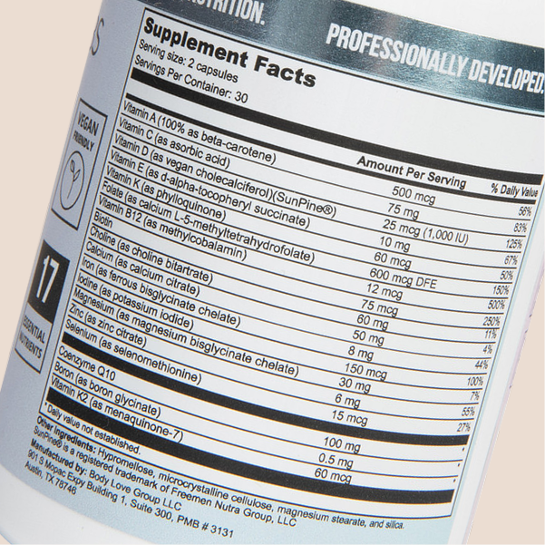 Women's Daily Multivitamin - Concordia Style Boutique