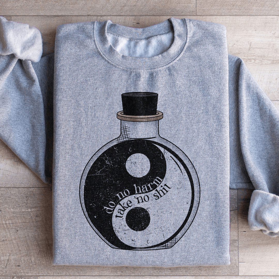 Do No Harm Yin & Yang Sweatshirt - Concordia Style Boutique