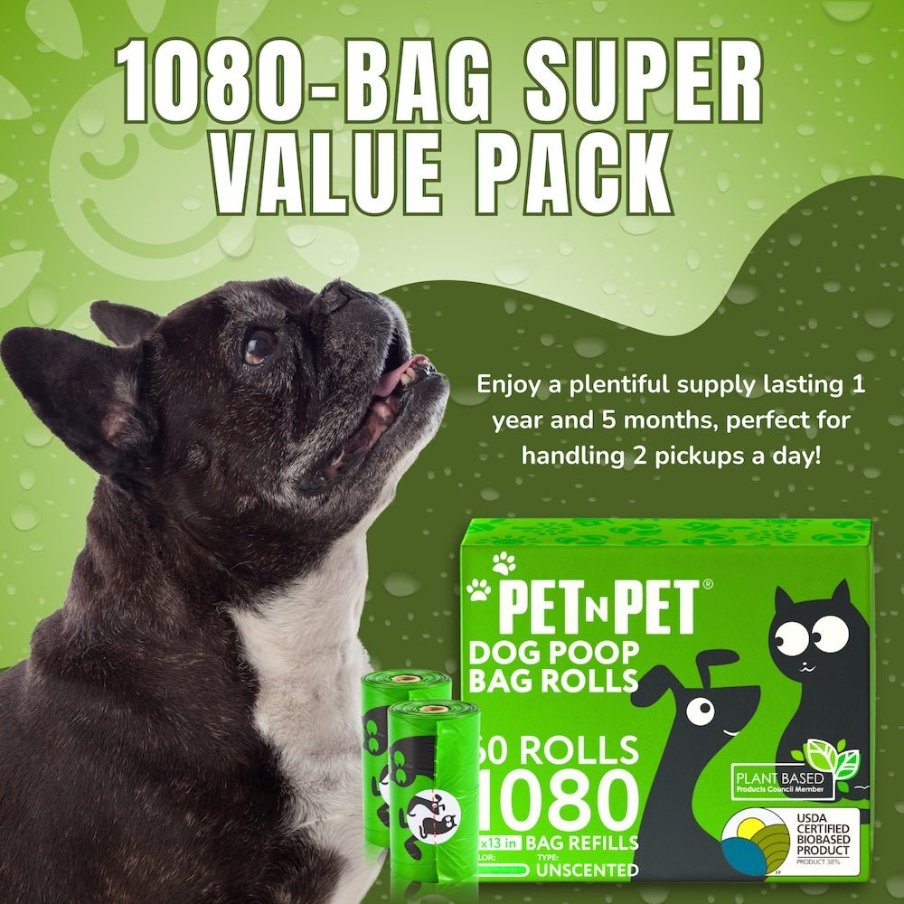 41% Plant-based Poop Bags