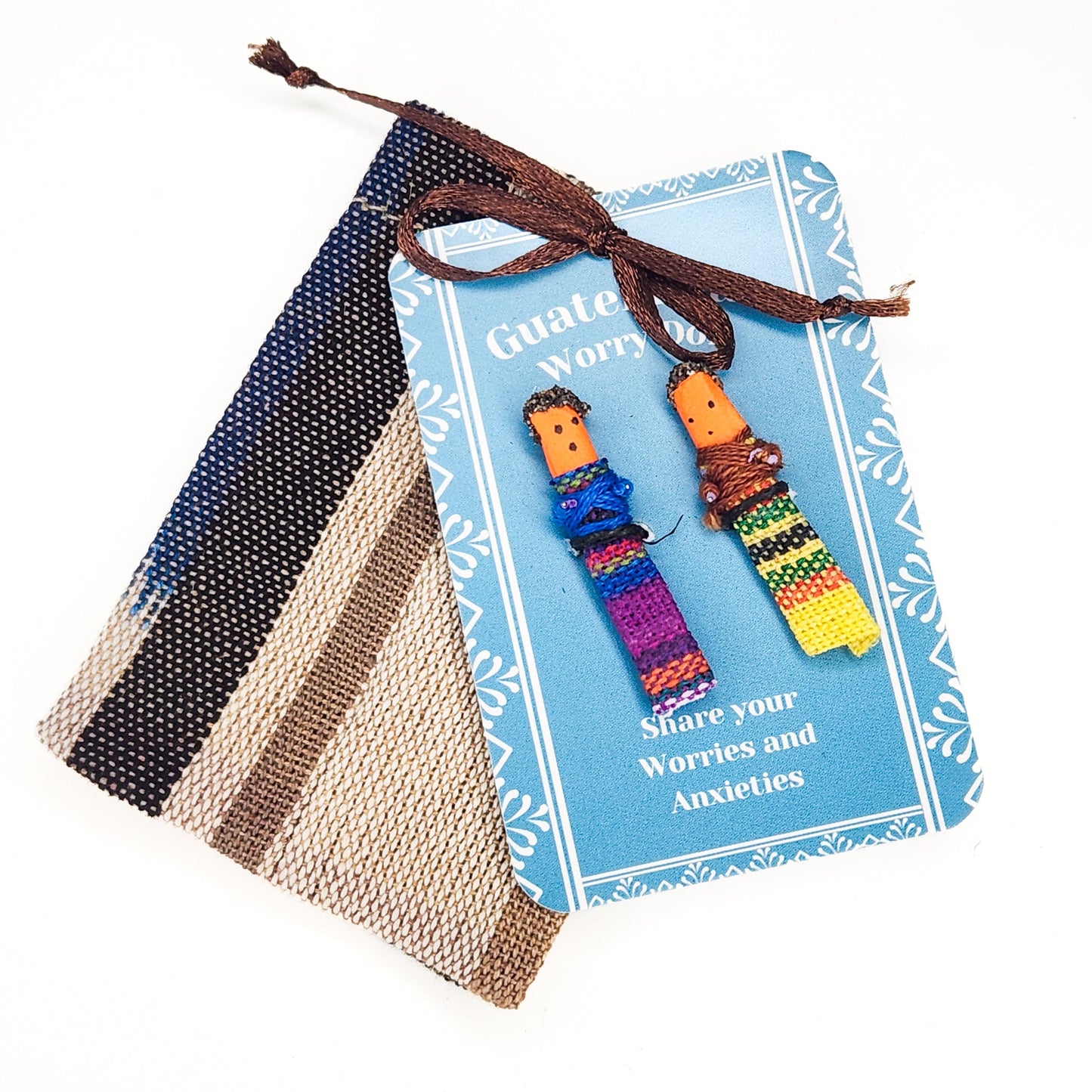 Double Comfort Small Worry Dolls - Premium from Upavim Crafts - Just $3.50! Shop now at Concordia Style Boutique