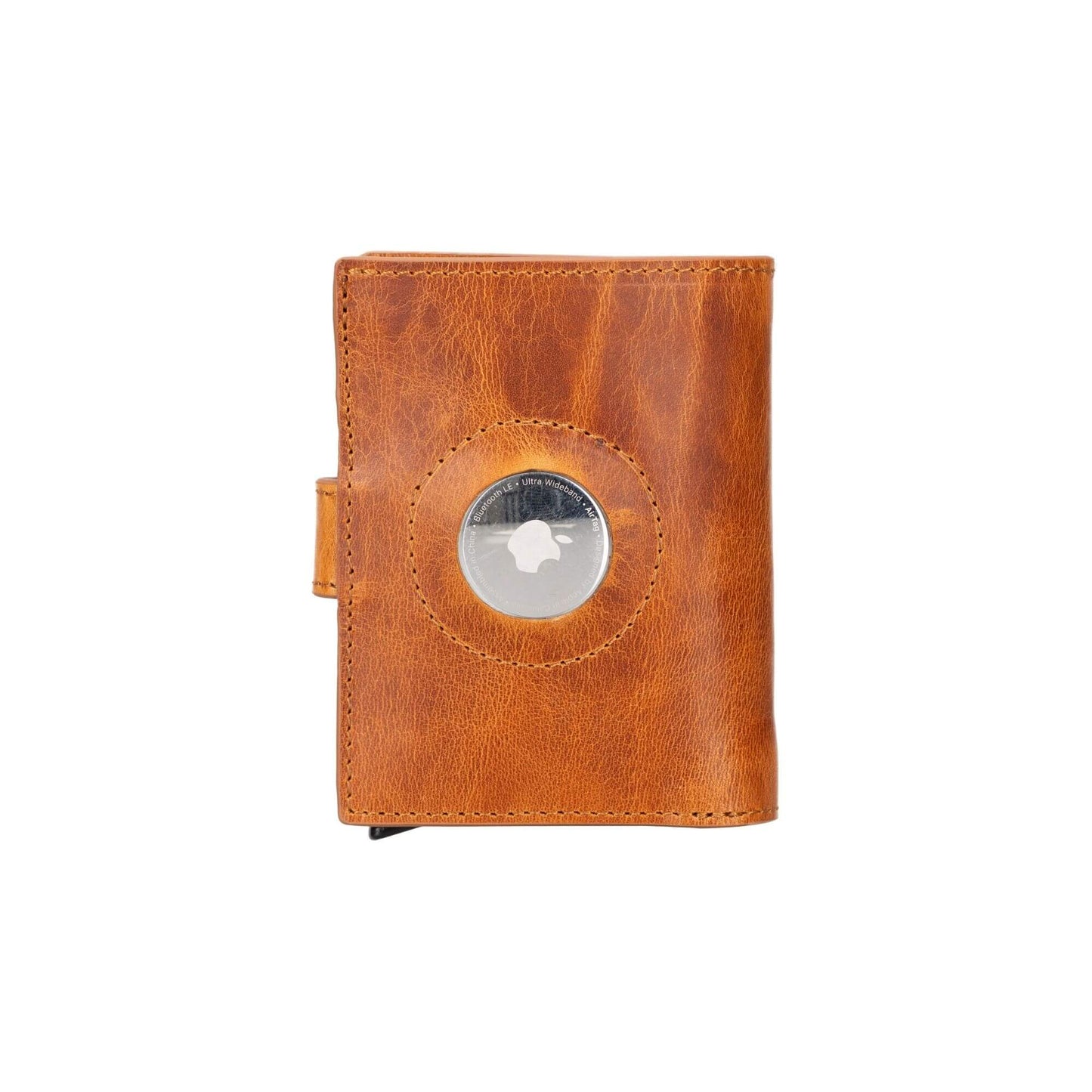 Douglas Genuine Leather Pop-Up Wallet with AirTag Slot - RFID Blocking Cardholder - Concordia Style Boutique