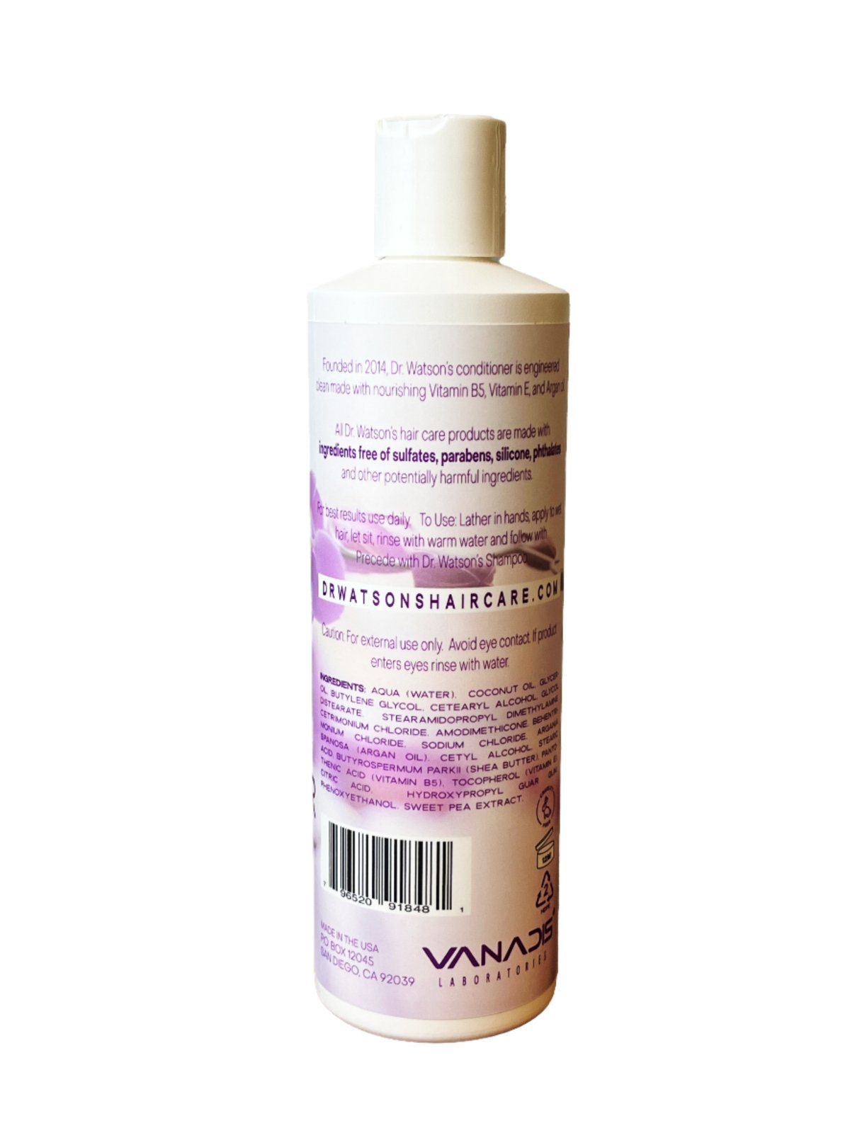 Dr. Watson's Hair Care | Vitamin Rich Conditioner | Sweet Pea | 16 Oz. - Concordia Style Boutique